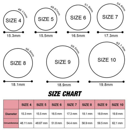 [VA] THREE-ROW DIAMOND RING