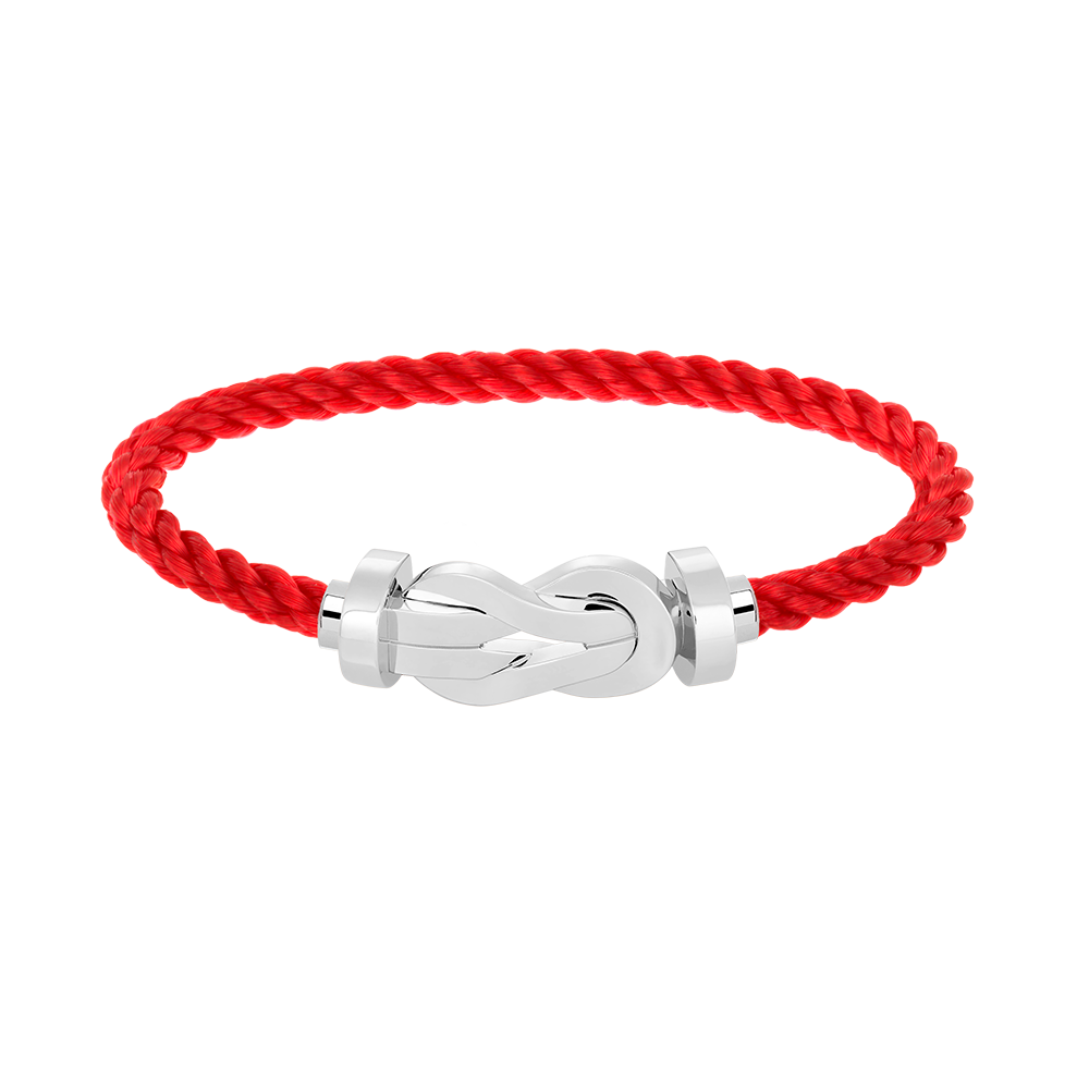 [VA]CHANCE GROSSE 8-FIGUR-SCHNALLE OHNE DIAMANTARMBAND SILBER