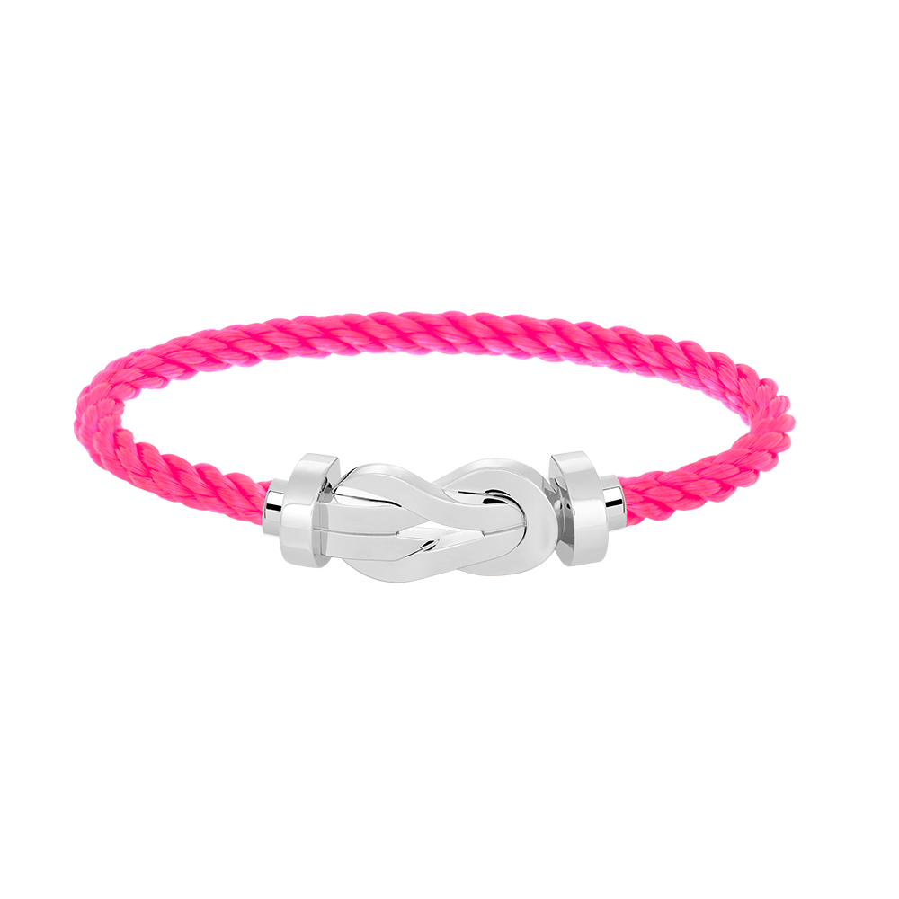 [VA]CHANCE GROSSE 8-FIGUR-SCHNALLE OHNE DIAMANTARMBAND SILBER