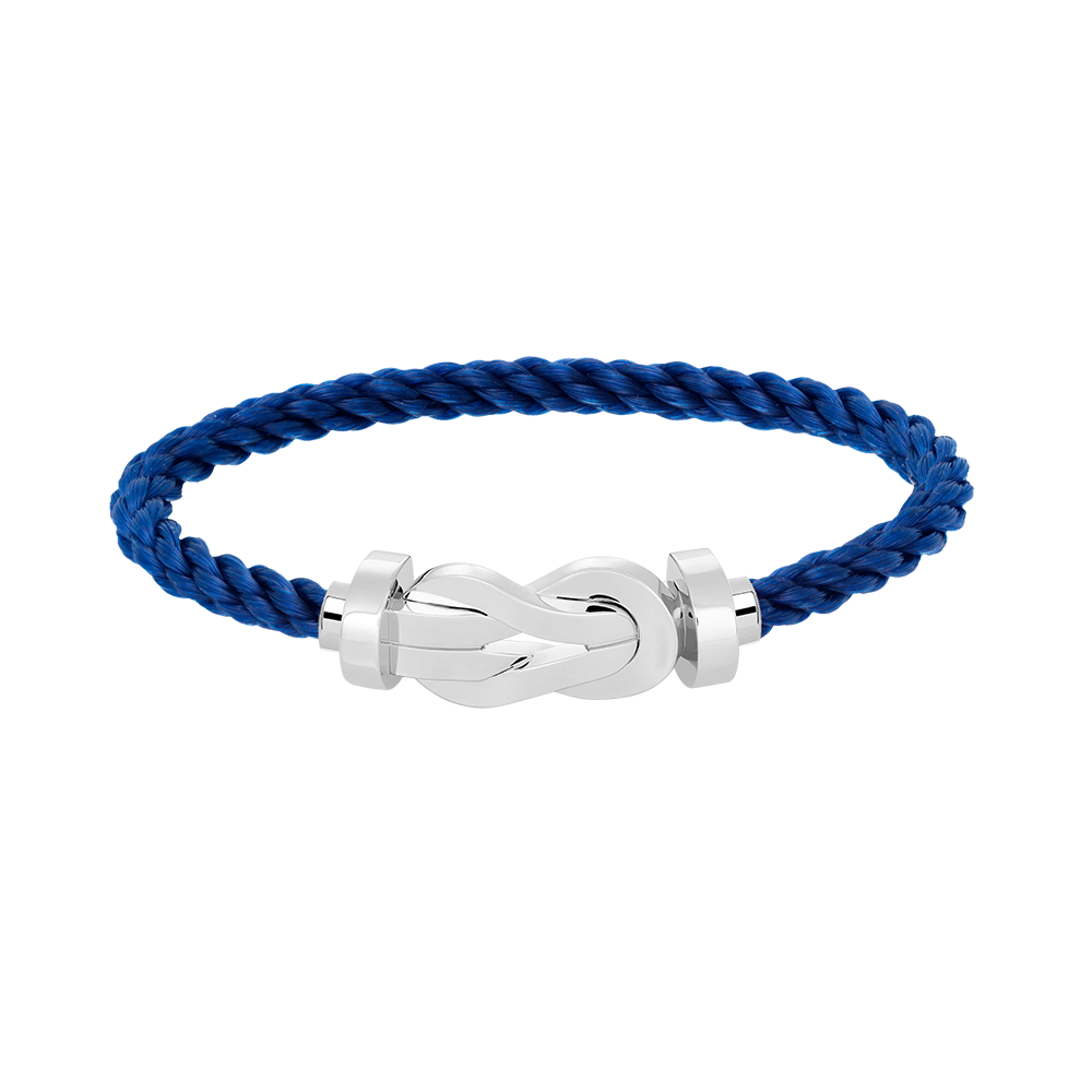 [VA]CHANCE GROSSE 8-FIGUR-SCHNALLE OHNE DIAMANTARMBAND SILBER