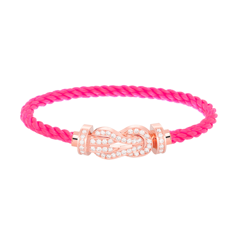 [VA]CHANCE GROSSES 8-STELLIGES SCHNALLEN-ARMBAND MIT VOLLDIAMANTEN ROSÉGOLD