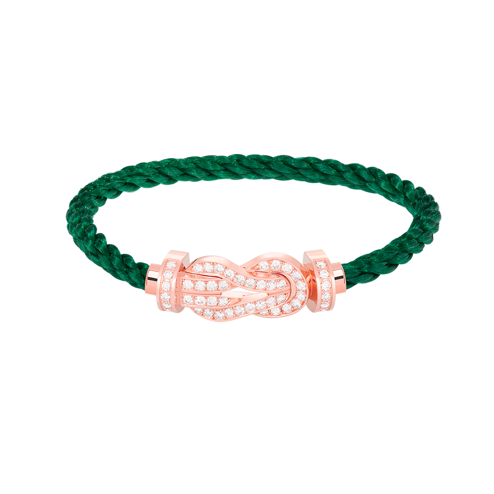 [VA]CHANCE GROSSES 8-STELLIGES SCHNALLEN-ARMBAND MIT VOLLDIAMANTEN ROSÉGOLD
