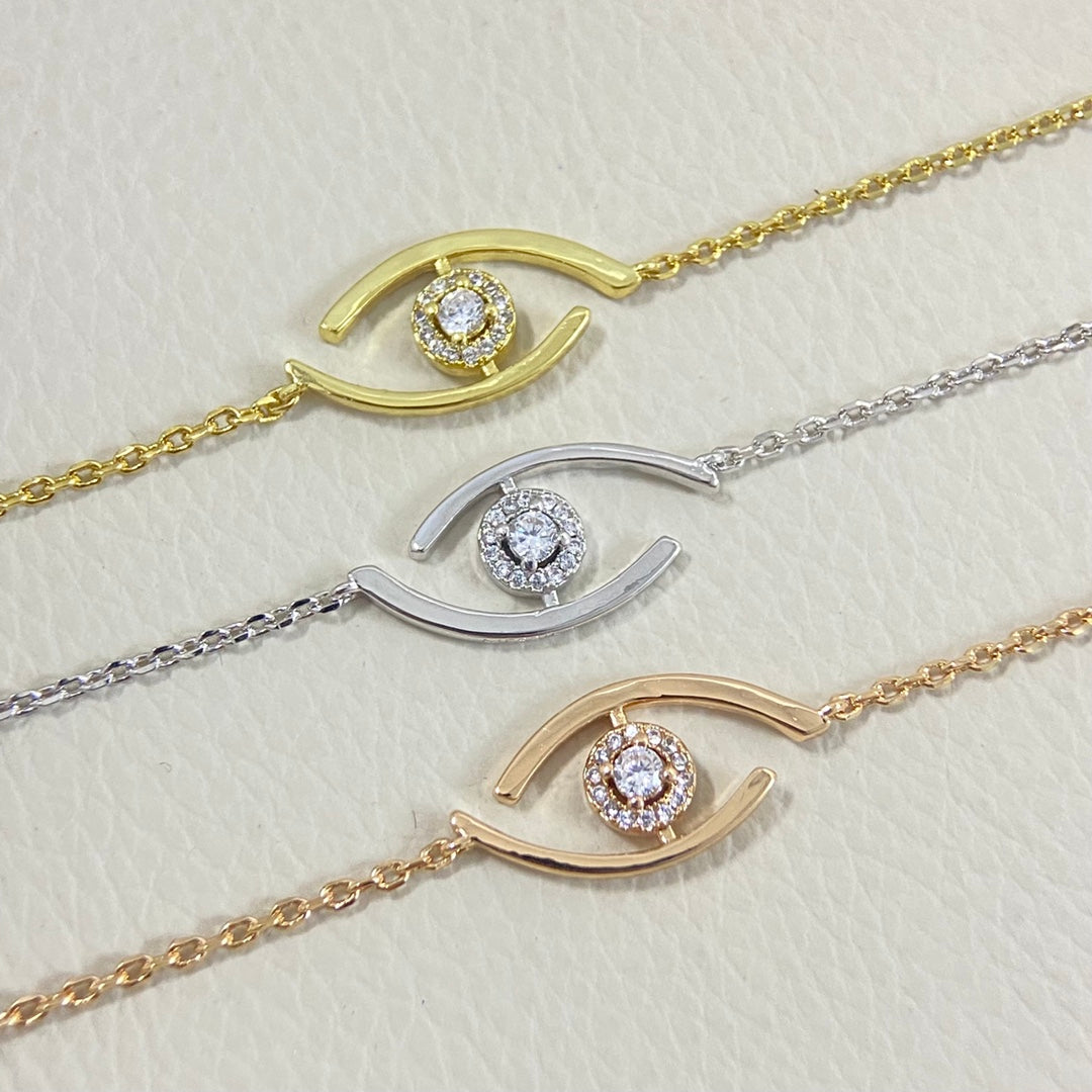 [VA]Lucky Eye Pave-Set Diamond Bracelet