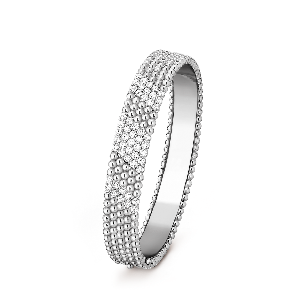 [VA]  FIVE-ROW DIAMOND BRACELET
