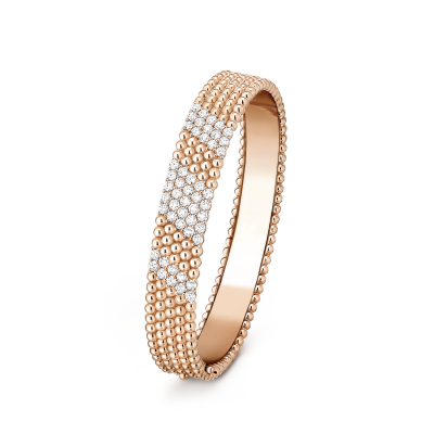 [VA]  FIVE-ROW DIAMOND BRACELET