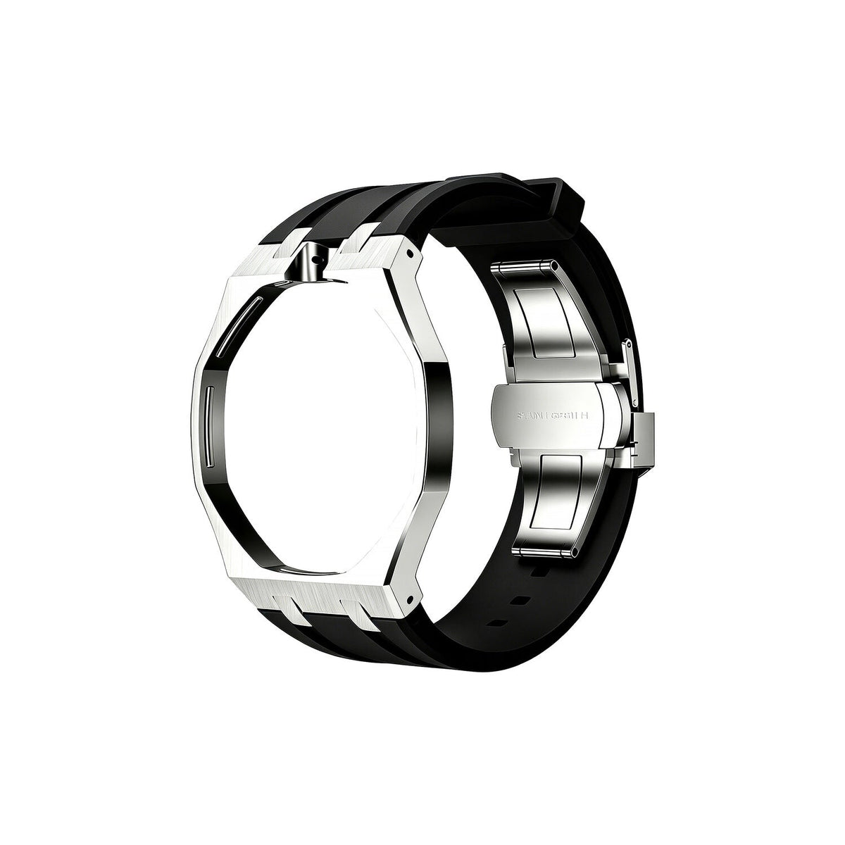 VA Strap exklusives Stahlgehäuse & Silikonarmband