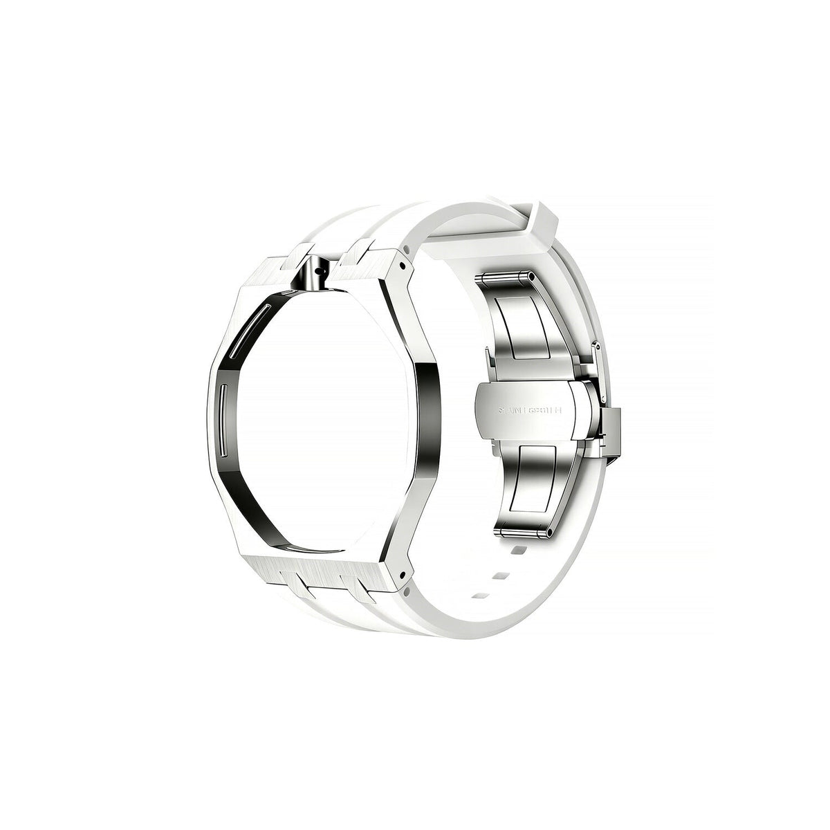 VA Strap exklusives Stahlgehäuse & Silikonarmband