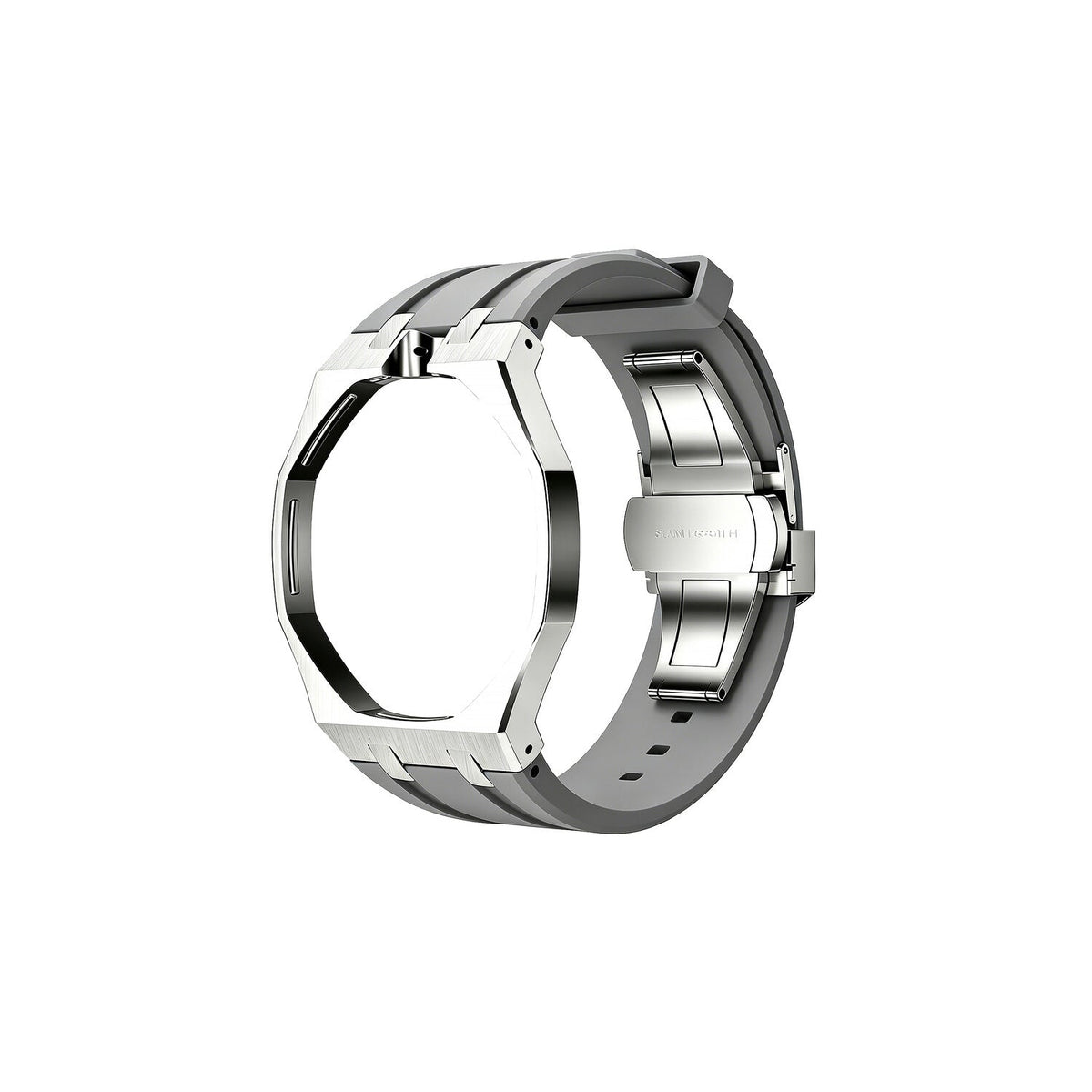 VA Strap exklusives Stahlgehäuse & Silikonarmband