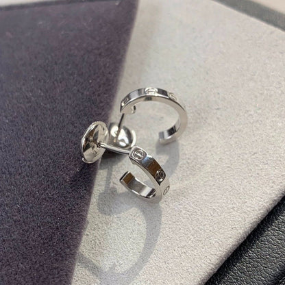[VA]LOVE EARRINGS 2.65MM SILVER