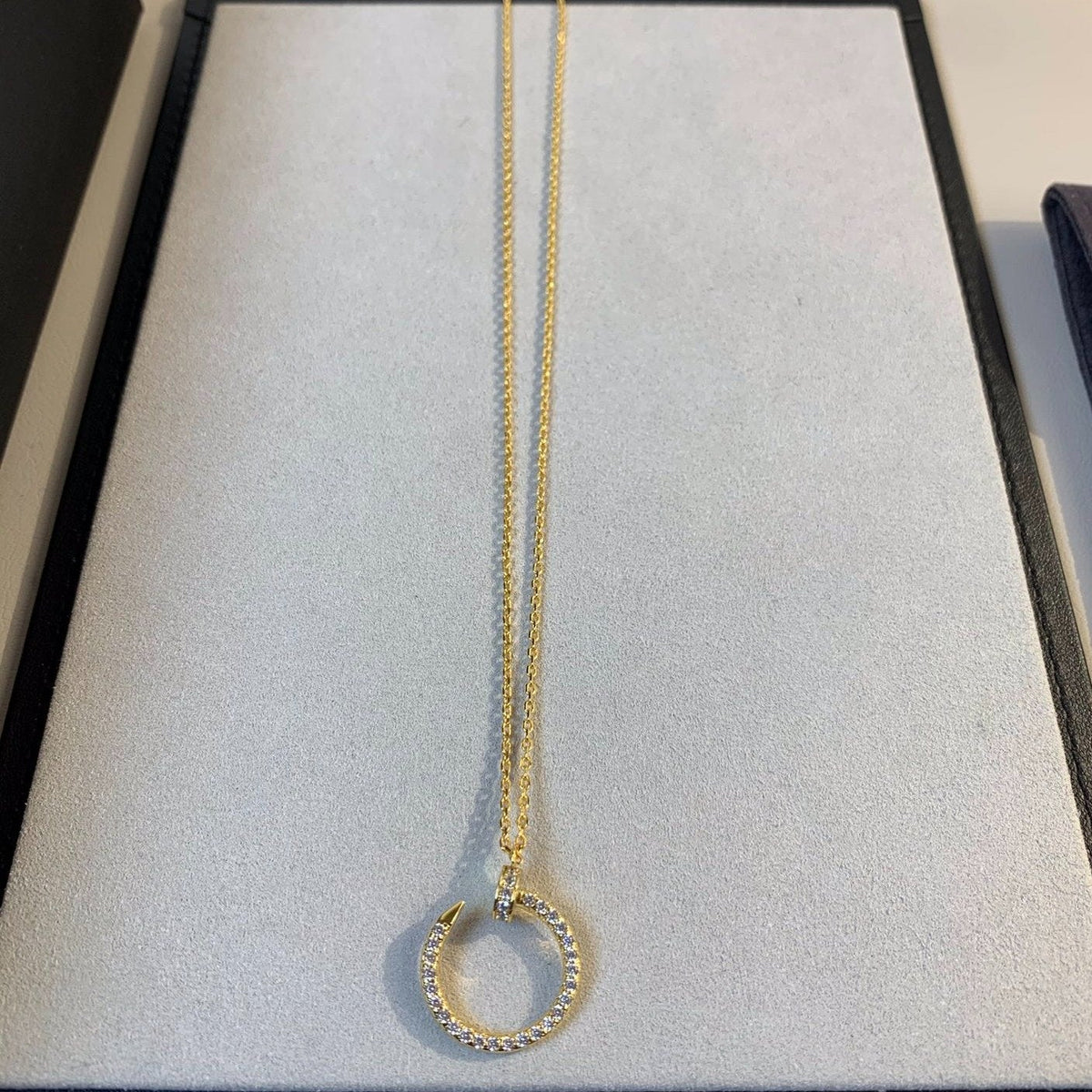 [VA]JUSTE HALSKETTE GOLD DIAMANTEN