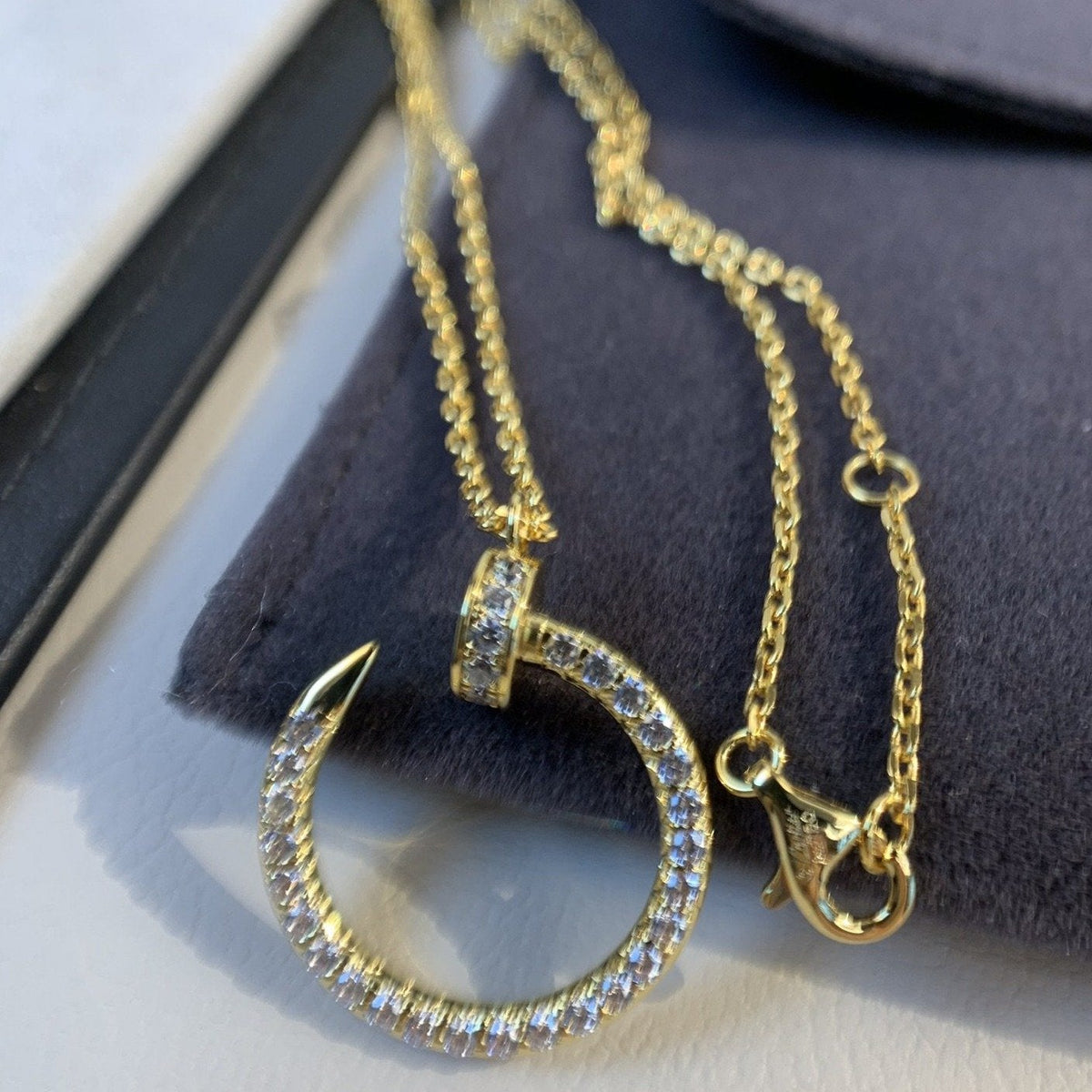[VA]JUSTE HALSKETTE GOLD DIAMANTEN