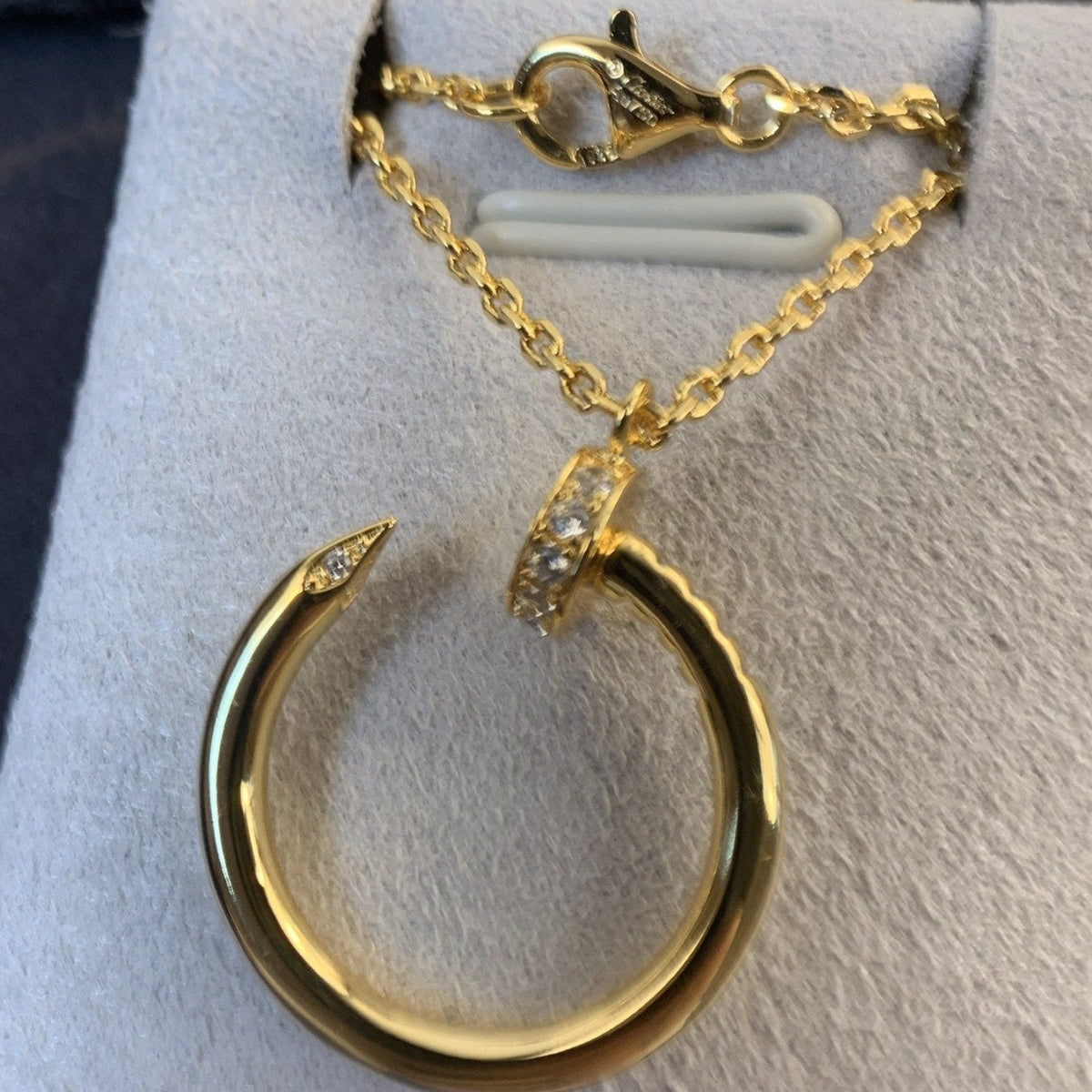 [VA]JUSTE HALSKETTE GOLD
