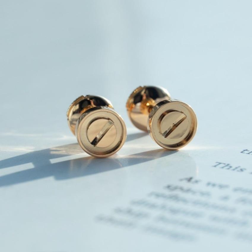 [VA]ラブピアス ピンクゴールド 10MM
