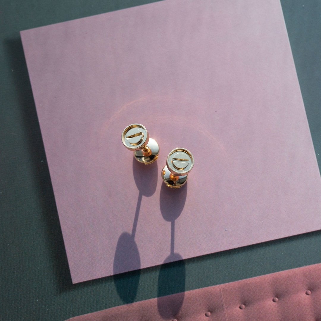 [VA]ラブピアス ピンクゴールド 10MM