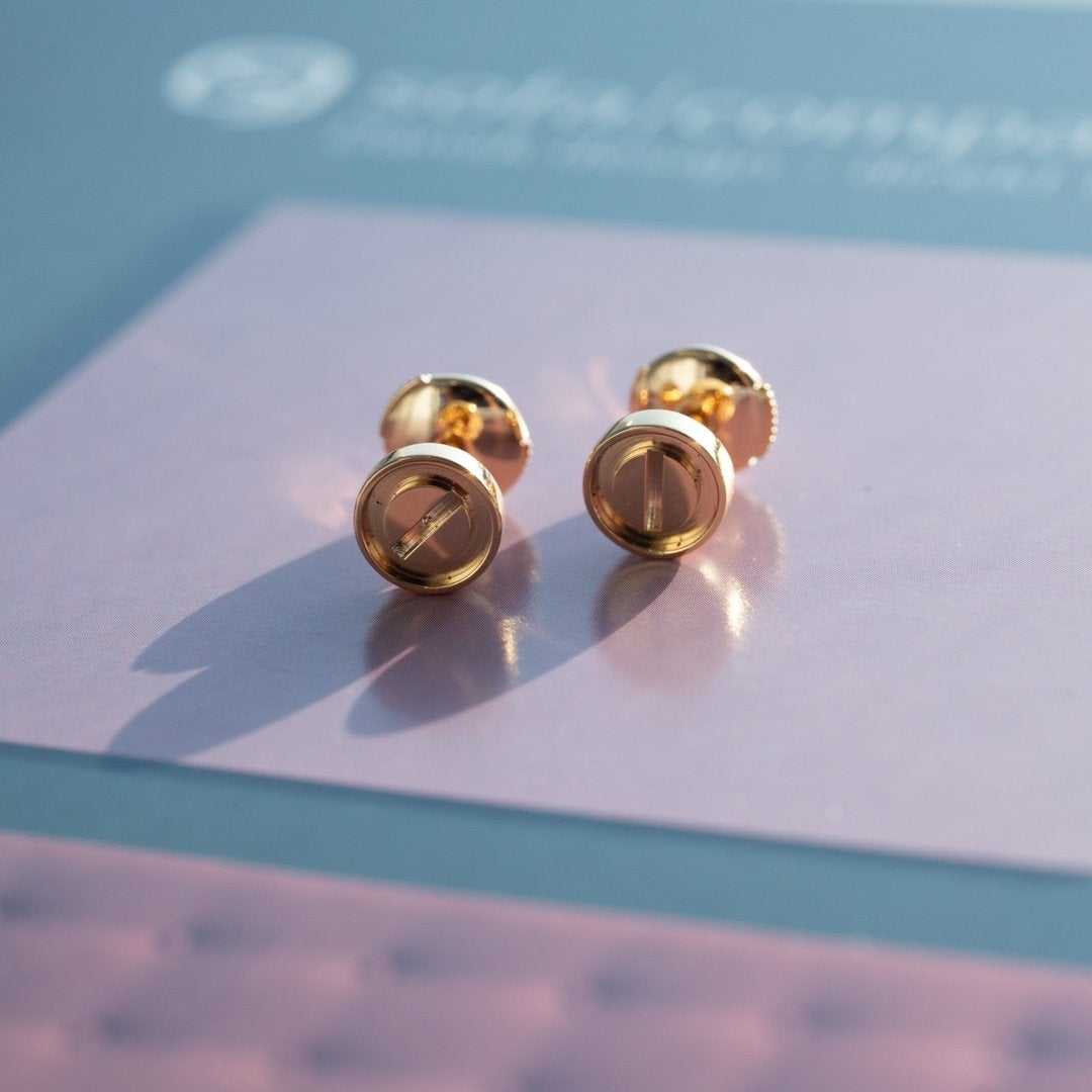 [VA]ラブピアス ピンクゴールド 10MM