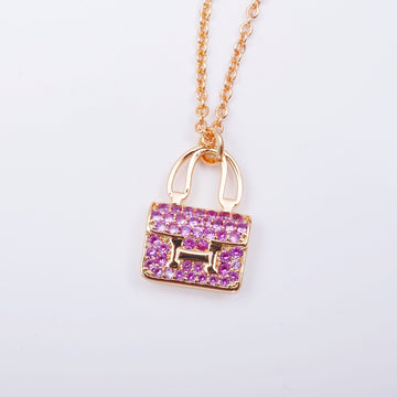 [VA]CONSTANCE PEDANT LILA DIAMANTHALSSETTE