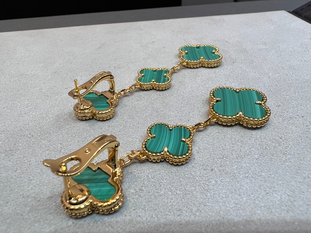 [VA]CLOVER MALACHIT 3 MOTIVE GOLD