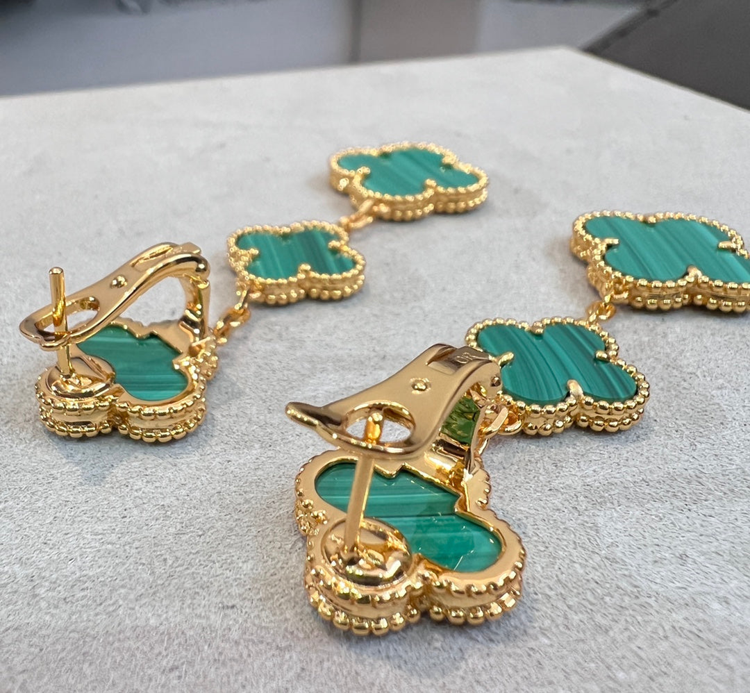 [VA]CLOVER MALACHIT 3 MOTIVE GOLD
