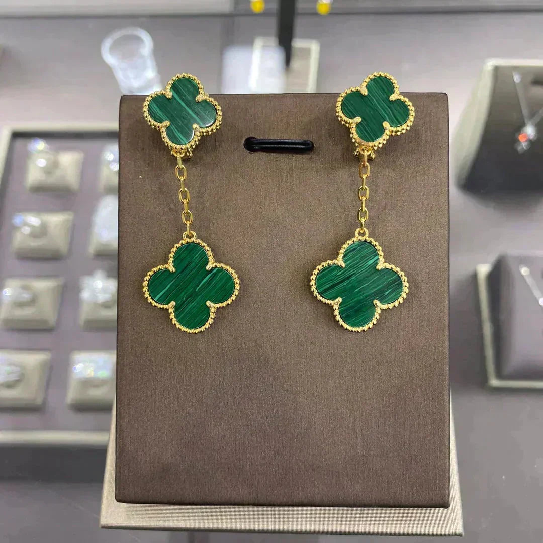 [VA]CLOVER 2 MOTIVE OHRRINGE (MEHRERE AUSWAHLMÖGLICHKEITEN)