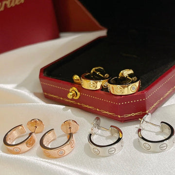 [VA]LOVEピアス 5.7MM 2ダイヤモンド