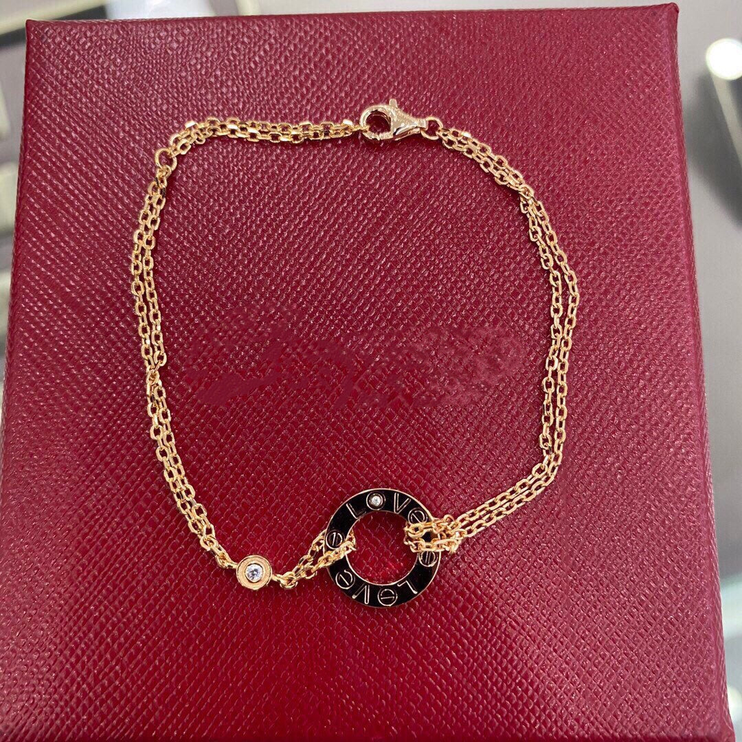[VA]LOVE ARMBAND 2 DIAMANTEN