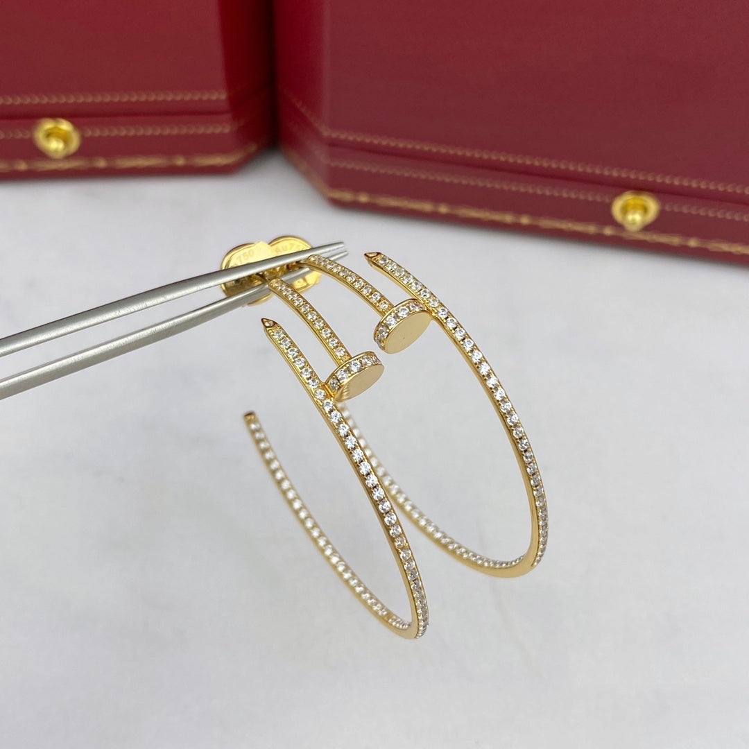 [VA]ジュスト イヤリング フルダイヤモンド 1.8mm