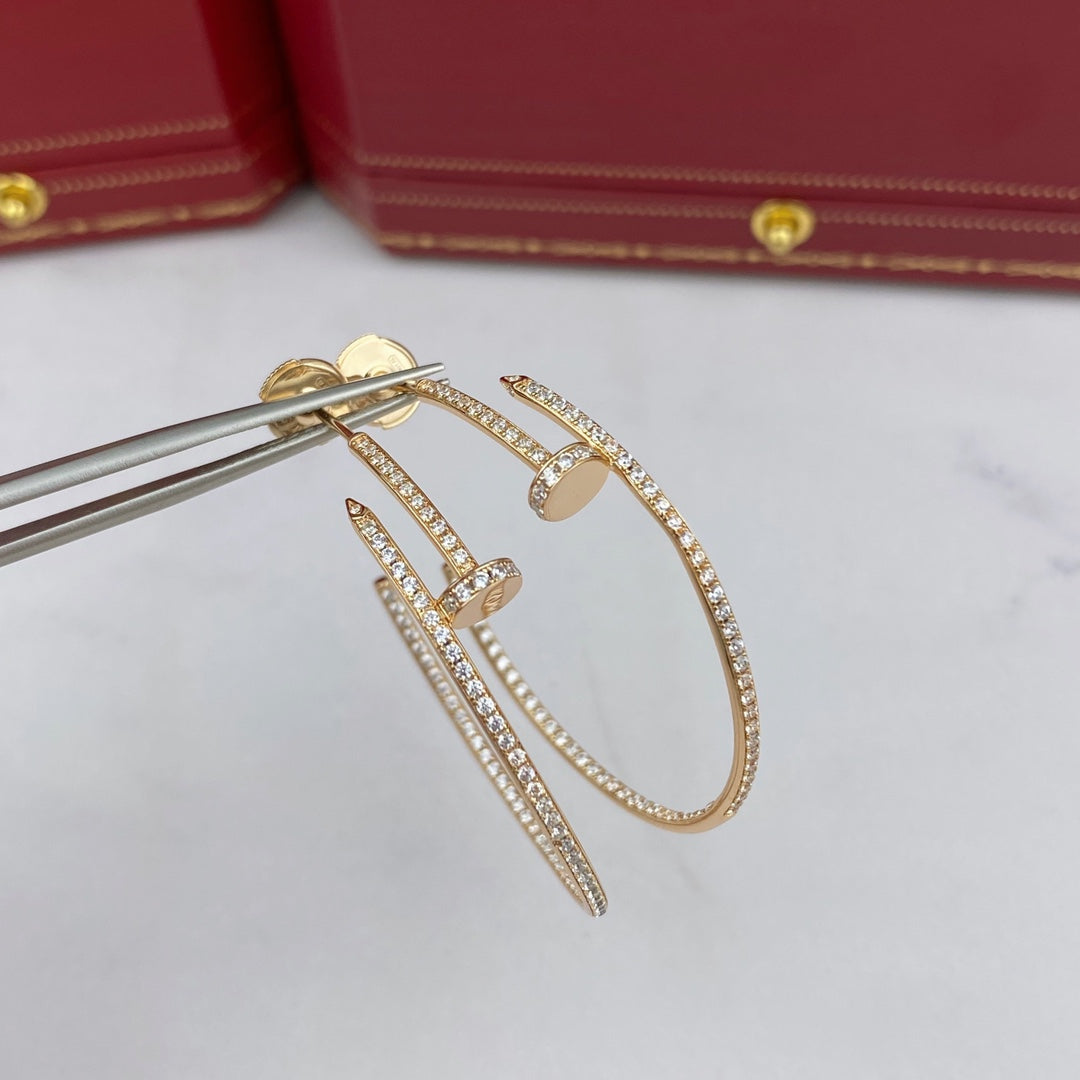 [VA]ジュスト イヤリング フルダイヤモンド 1.8mm