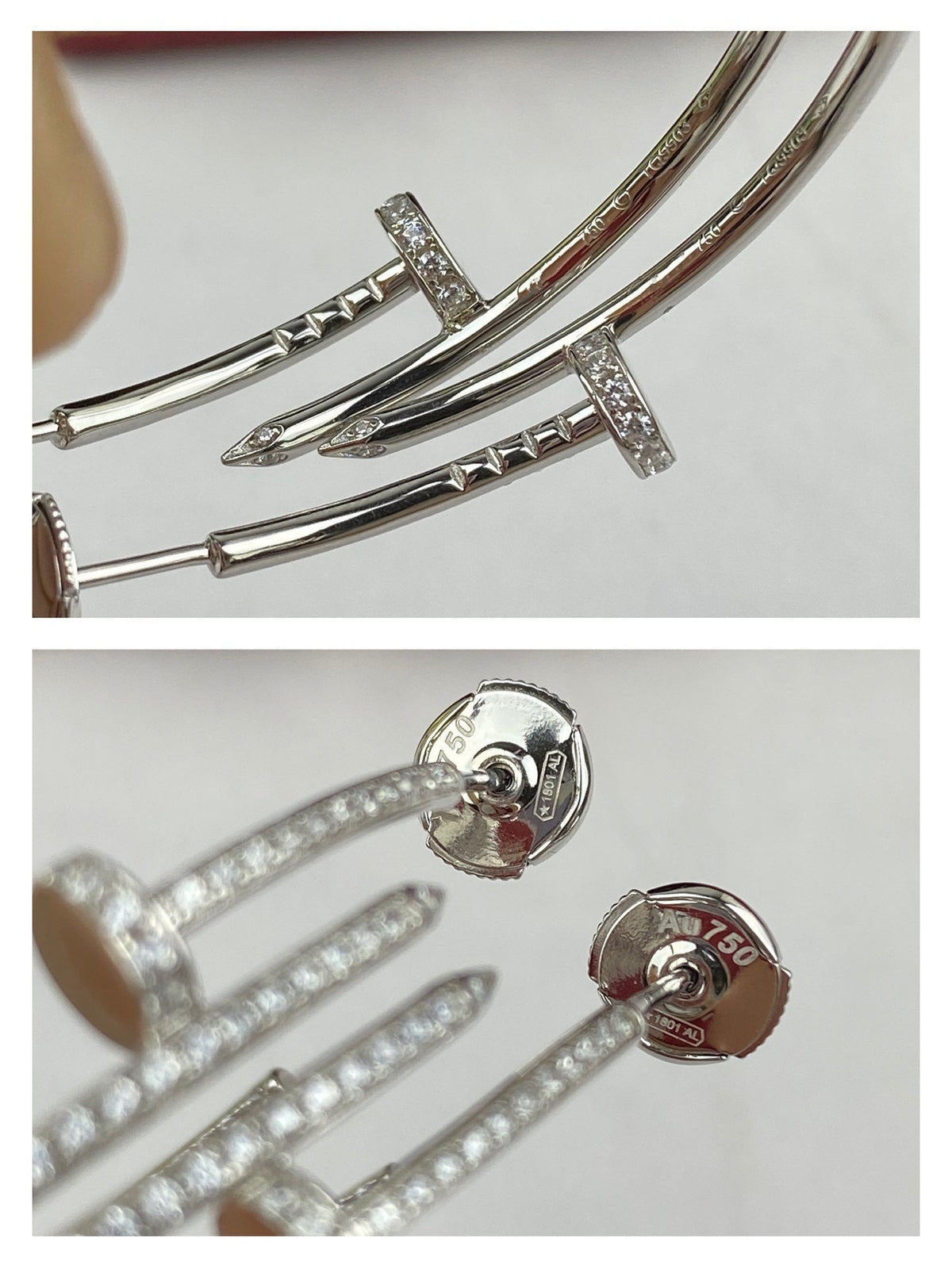 [VA]ジュスト イヤリング フルダイヤモンド 1.8mm