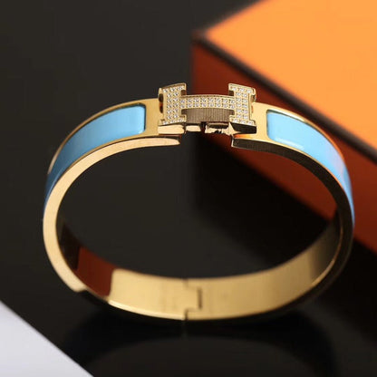 [VA]H CLOUD BLUE BRACELET GOLD DIAMOND