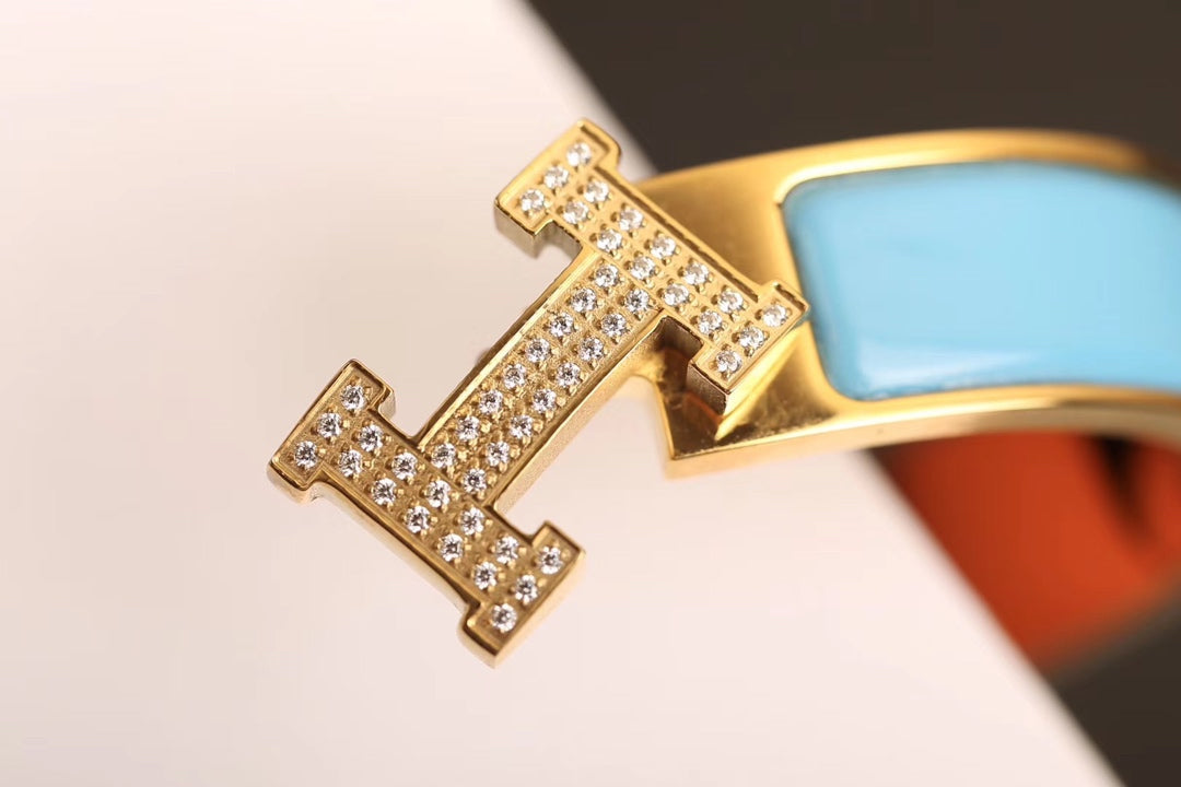 [VA]H CLOUD BLUE BRACELET GOLD DIAMOND