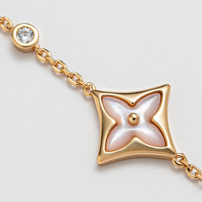 [VA]STAR 1 DIAMOND PINK GOLD BRACELET