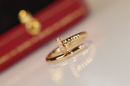 [VA]JUSTE RING 2.65MM GOLD DIAMOND