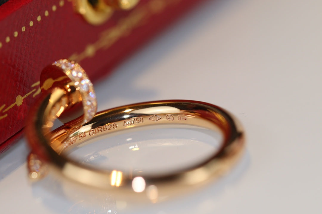 [VA]JUSTE RING 2.65MM GOLD DIAMOND