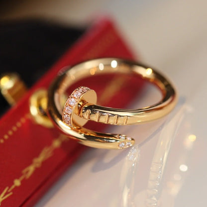 [VA]JUSTE RING 2.65MM GOLD DIAMOND