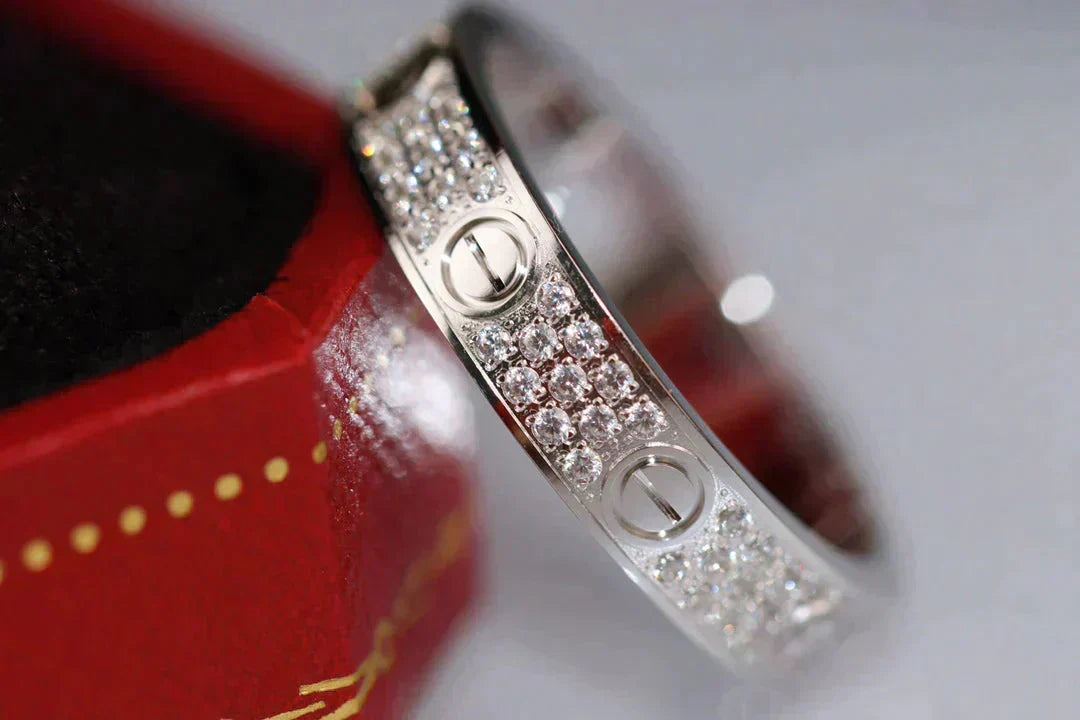 [VA]LOVE RING 3.6MM DIAMOND PAVED