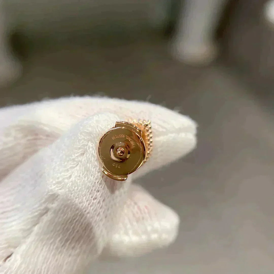 [VA]HERZ-OHRSTECKER MIT KARNEOL