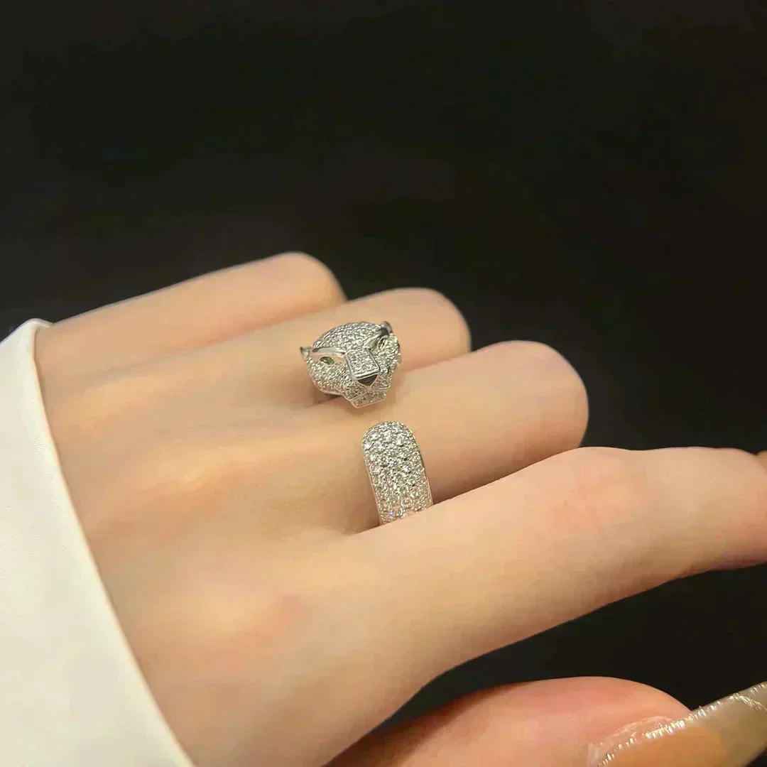 [VA]パンテール 5.5MM フルダイヤモンド リング