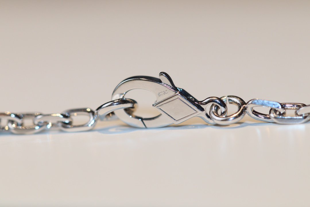 [VA]CLOVER 20 MOTIVE ONYX DIAMANT SILBER