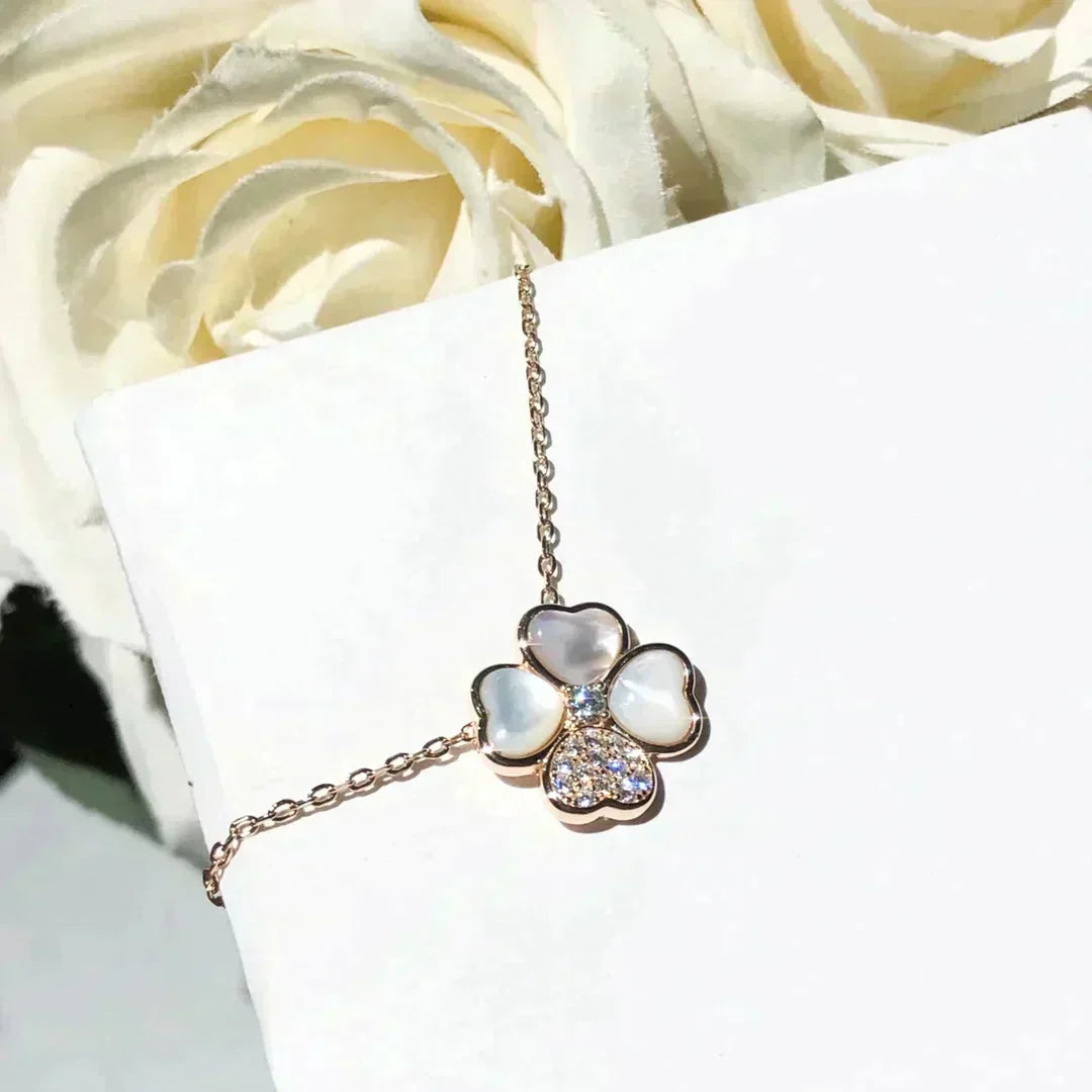 [VA]CLOVER MOP DIAMONDKETTE ROSÉGOLD