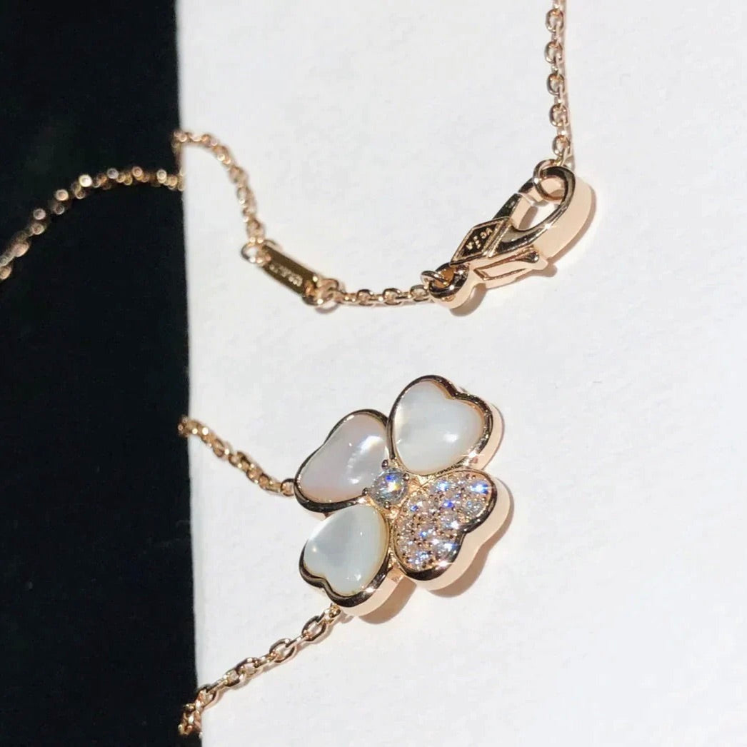 [VA]CLOVER MOP DIAMONDKETTE ROSÉGOLD