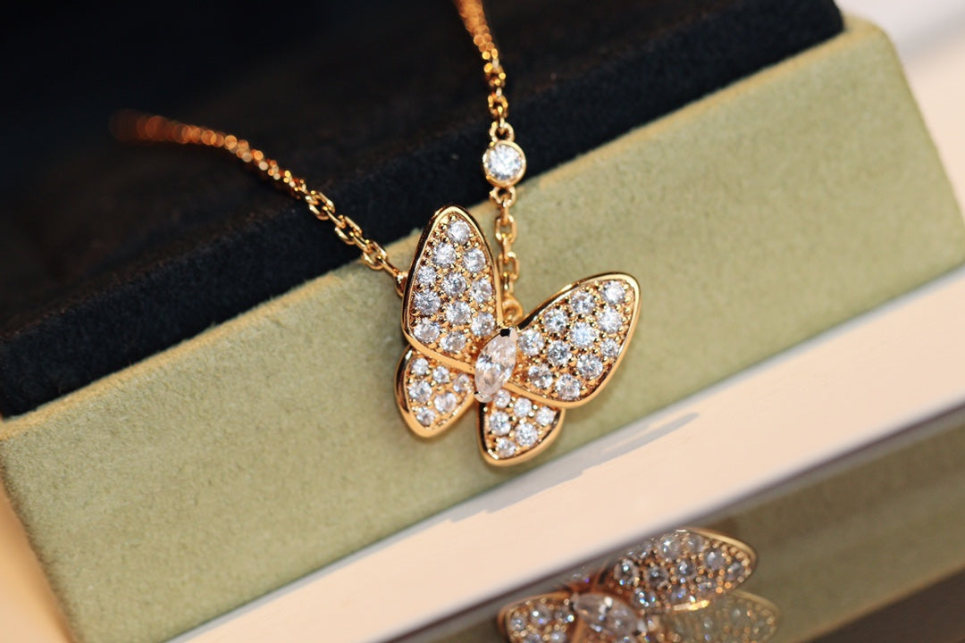 [VA]SCHMETTERLINGS-DIAMANTKETTE