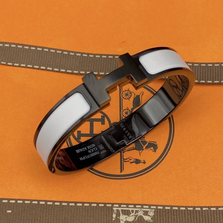 [VA]H BRACELET 12MM BLACK WHITE CERAMIC
