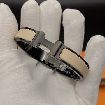 [VA]H-ARMBAND 12MM SCHWARZ BEIGE KERAMIK