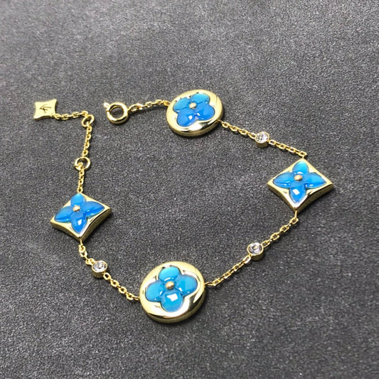 [VA]STAR AND SUN TURQUOISE 4 MOTIFS 3 DIAMONDS