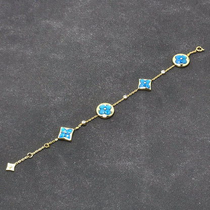 [VA]STAR AND SUN TURQUOISE 4 MOTIFS 3 DIAMONDS