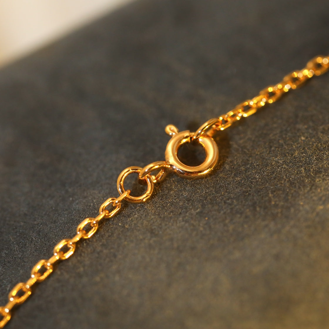 [VA]SUN ANHÄNGER ROSÉGOLD 1 DIAMANT HALSKETTE
