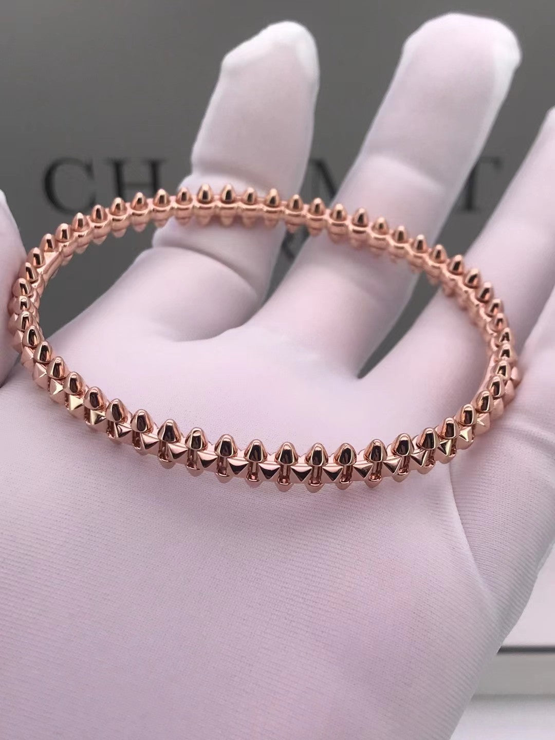 [VA]CLASH PINK GOLD BRACELET