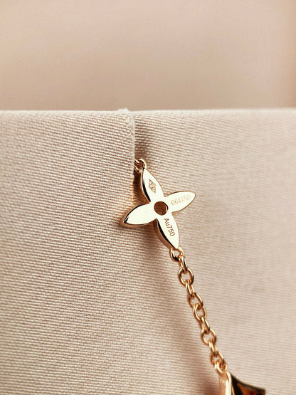[VA]STAR AND SUN 7 MOTIFS GOLD BRACELET