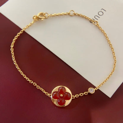 [VA]SUN PEDANT CARNELIAN BRACELET