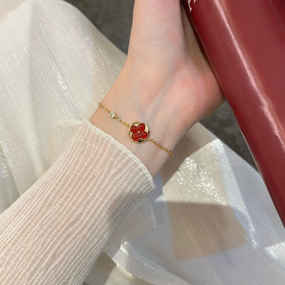 [VA]SUN PEDANT CARNELIAN BRACELET
